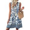 Blue White Ethnic