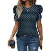 Navy Blue Polka Dots