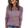 S-grey Purple+white Striped