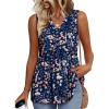 Navy Floral