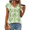 4-green Ethnic Floral