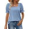 Plaid Blue
