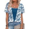 Blue Ethnic Floral