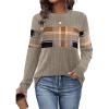 Unique Plaid Brown