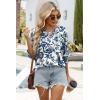 image:imageWIHOLL 34 Length Sleeve Womens Tops Summer Shirts Spring Vacation Outfits Dressy Casual Trendy Fall S3XL01p Ethnic Floral