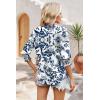 image:imageWIHOLL 34 Length Sleeve Womens Tops Summer Shirts Spring Vacation Outfits Dressy Casual Trendy Fall S3XL01p Ethnic Floral