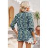 image:imageWIHOLL 34 Length Sleeve Womens Tops Summer Shirts Spring Vacation Outfits Dressy Casual Trendy Fall S3XL03  Floral Blue