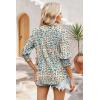 image:imageWIHOLL 34 Length Sleeve Womens Tops Summer Shirts Spring Vacation Outfits Dressy Casual Trendy Fall S3XL03blue White