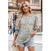 image:imageWIHOLL 34 Length Sleeve Womens Tops Summer Shirts Spring Vacation Outfits Dressy Casual Trendy Fall S3XL03blue White