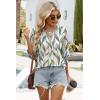image:imageWIHOLL 34 Length Sleeve Womens Tops Summer Shirts Spring Vacation Outfits Dressy Casual Trendy Fall S3XL03multi Leaf