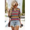 image:imageWIHOLL 34 Length Sleeve Womens Tops Summer Shirts Spring Vacation Outfits Dressy Casual Trendy Fall S3XL03tropical Bohemia