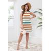 image:imageWIHOLL Casual Dresses for Women Crewneck Sleeveless Tank Dress Summer Spring Boho Vacation ClothesColor Stripe