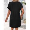 image:imageWIHOLL Dresses for Women 2026 Casual Summer Tshirt Dress Wedding Guest Dresses Fashion Beach Vacation Clothes0black