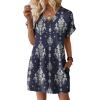 image:imageWIHOLL Dresses for Women 2026 Casual Summer Tshirt Dress Wedding Guest Dresses Fashion Beach Vacation Clothes1navy Ethnic Print
