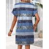 image:imageWIHOLL Dresses for Women 2026 Casual Summer Tshirt Dress Wedding Guest Dresses Fashion Beach Vacation Clothes2blue Gray Stripe