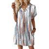 image:imageWIHOLL Dresses for Women 2026 Casual Summer Tshirt Dress Wedding Guest Dresses Fashion Beach Vacation Clothes5white Tie Dye