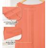image:imageWIHOLL Loose Fit Tank Tops for Women Scoop Neck Summer Side Split Sleeveless Shirts 2026 FashionCcoral