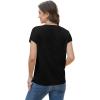 image:imageWIHOLL Short Sleeve Sweater for Women Summer Tops Crew Neck Fashion Clothing Tshirts Shirts Travel Outfits Dressy CasualBlack