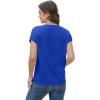 image:imageWIHOLL Short Sleeve Sweater for Women Summer Tops Crew Neck Fashion Clothing Tshirts Shirts Travel Outfits Dressy CasualRoyal