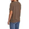 image:imageWIHOLL Short Sleeve Sweater for Women Trendy Summer Tops 2026 Early Spring Fashion Business Casual Outfits03  Brown