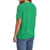 image:imageWIHOLL Short Sleeve Sweater for Women Trendy Summer Tops 2026 Early Spring Fashion Business Casual Outfits06  Green