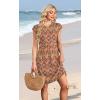 image:imageWIHOLL Summer Dresses for Women 2026 Cap Sleeve Casual Sundresses Floral Tiered Swing Fashion Beach Vacation Dress02  Boho Print