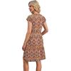 image:imageWIHOLL Summer Dresses for Women 2026 Cap Sleeve Casual Sundresses Floral Tiered Swing Fashion Beach Vacation Dress02  Boho Print