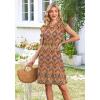 image:imageWIHOLL Summer Dresses for Women 2026 Cap Sleeve Casual Sundresses Floral Tiered Swing Fashion Beach Vacation Dress02  Boho Print