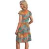 image:imageWIHOLL Summer Dresses for Women 2026 Cap Sleeve Casual Sundresses Floral Tiered Swing Fashion Beach Vacation Dress02  Tropical Print