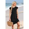 image:imageWIHOLL Summer Dresses for Women 2026 Cap Sleeve Casual Sundresses Floral Tiered Swing Fashion Beach Vacation Dress03  Black