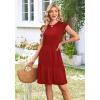 image:imageWIHOLL Summer Dresses for Women 2026 Cap Sleeve Casual Sundresses Floral Tiered Swing Fashion Beach Vacation Dress03  Red