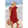 image:imageWIHOLL Summer Dresses for Women 2026 Cap Sleeve Casual Sundresses Floral Tiered Swing Fashion Beach Vacation Dress03  Red