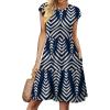 image:imageWIHOLL Summer Dresses for Women 2026 Cap Sleeve Casual Sundresses Floral Tiered Swing Fashion Beach Vacation Dress04  Navy Print