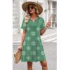 image:imageWIHOLL Summer Dresses for Women Casual Tshirt Boho Dress Wedding Guest Dresses Short Sleeve Fashion Beach Vacation ClothesSnowflake