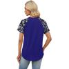image:imageWIHOLL Summer Tops for Women 2026 Trendy Short Sleeve Shirts Crew Neck Tops Curved Hem Fashion ClothingPrint1