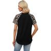 image:imageWIHOLL Summer Tops for Women 2026 Trendy Short Sleeve Shirts Crew Neck Tops Curved Hem Fashion ClothingPrint4