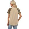 image:imageWIHOLL Summer Tops for Women 2026 Trendy Short Sleeve Shirts Crew Neck Tops Curved Hem Fashion ClothingPrint5