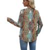 image:imageWIHOLL Sweatshirt for Women Crewneck Long Sleeve Shirts Curved Hem Lightweight Sweaters Fall Clothes 2025Unique Ethnic