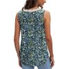 image:imageWIHOLL Womens Loose Fit V Neck Lace Sleeveless Summer Tank TopSfloral Blue