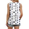 image:imageWIHOLL Womens Tank Tops Loose Casual Summer Tops Eyelet V Neck Basic Sleeveless Shirts Trendy 2026Black Circular Print