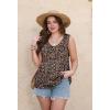 image:imageWIHOLL Womens Tank Tops Loose Casual Summer Tops Eyelet V Neck Basic Sleeveless Shirts Trendy 2026Multicolor