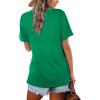 image:imageWIHOLL Womens Tops Casual Short Sleeve V Neck Summer T Shirts Fashion Spring Clothes1clover