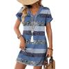 2-blue Gray Stripe