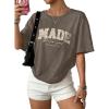 Letters Flower Khaki