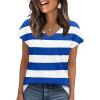 Z - White Blue Stripes