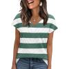 Z - White Green Stripes