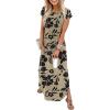 Floral Black Flowers