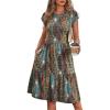 04 - Blue Orange Boho Floral