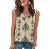 Beige Ethnic Floral