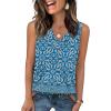 Blue Ethnic Floral